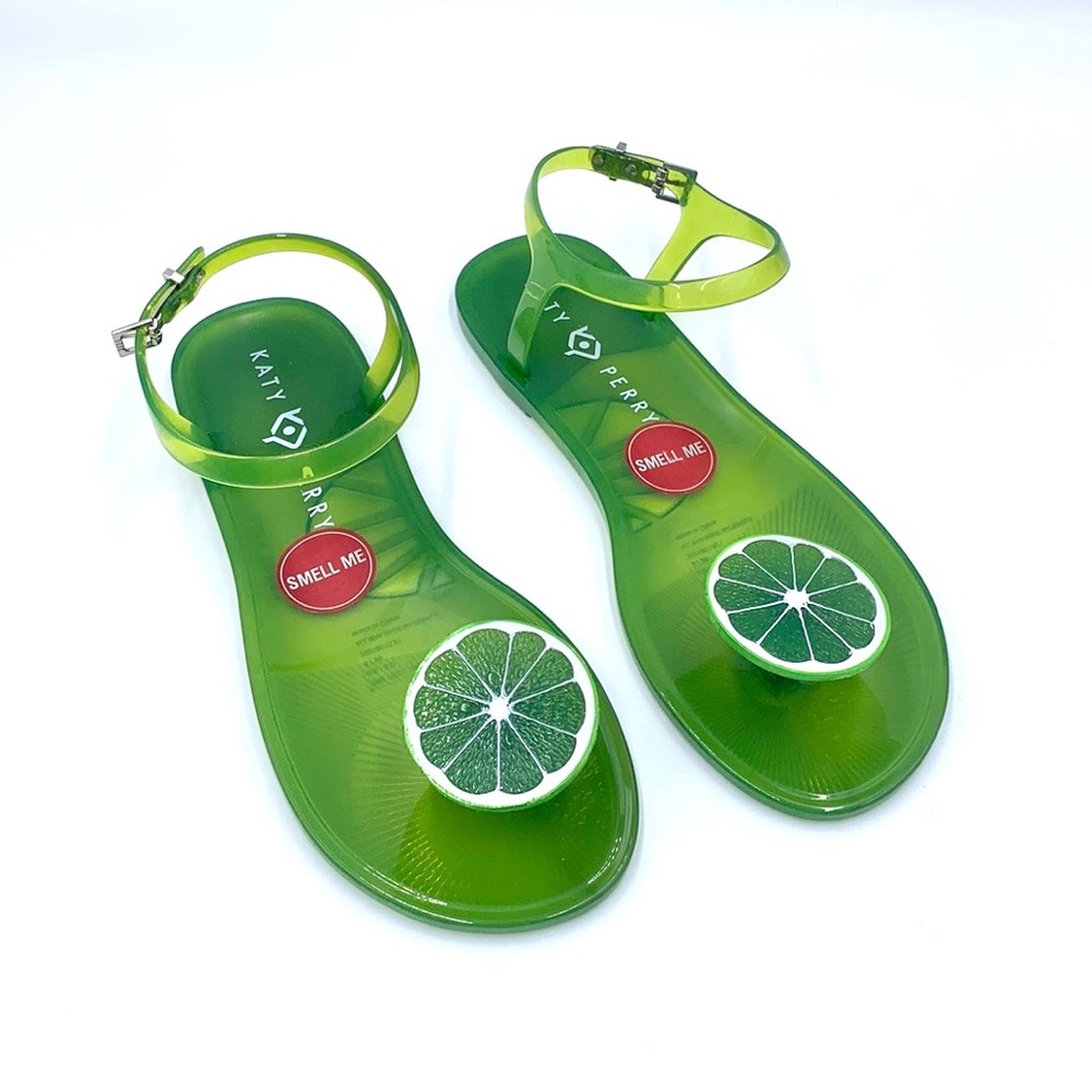 Katy Perry The Geli Lime Sandals Size 8